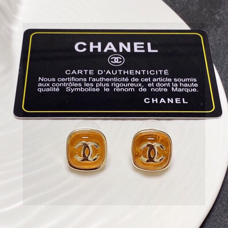 Ch*el earrings